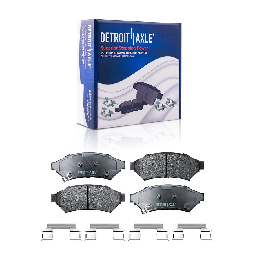 Front Ceramic Brake Pads - P-1075 x2