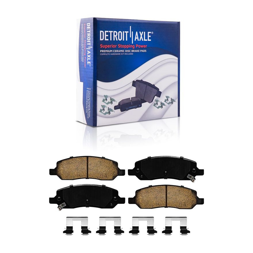 Rear Ceramic Brake Pads - P-1172 x2