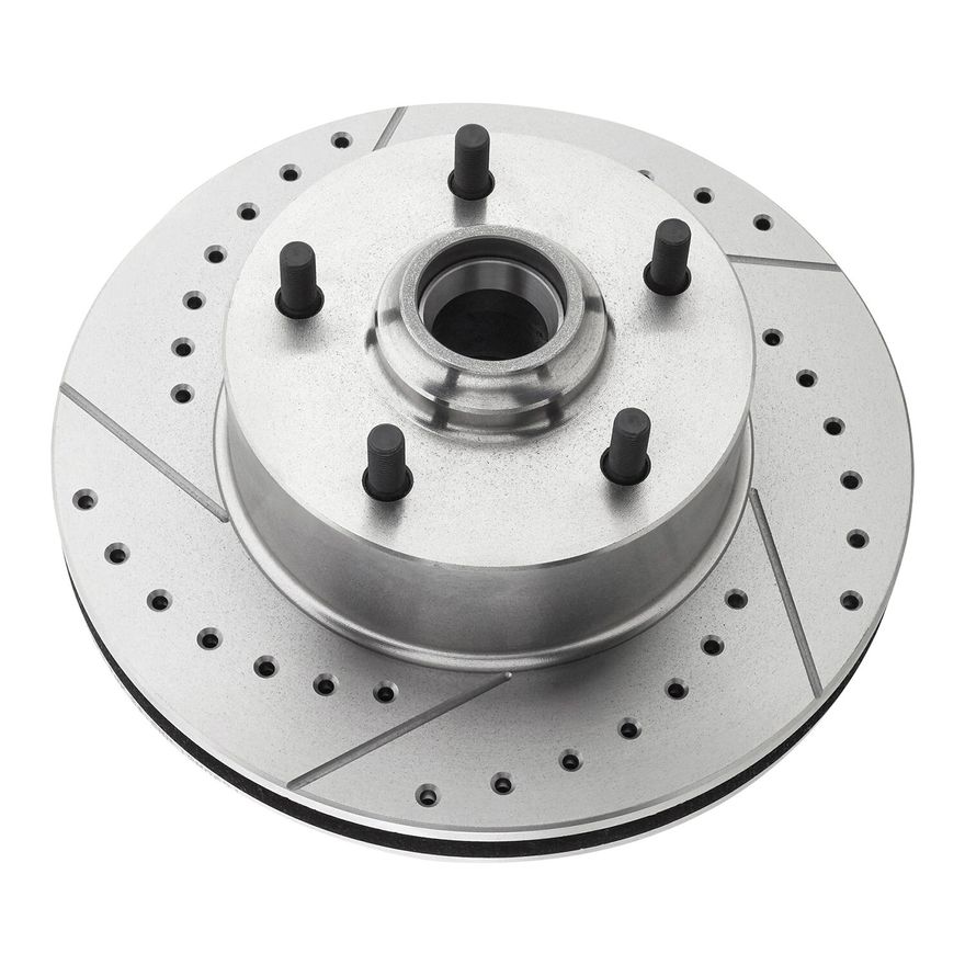 Front Drilled Brake Rotor - S-5514 x2