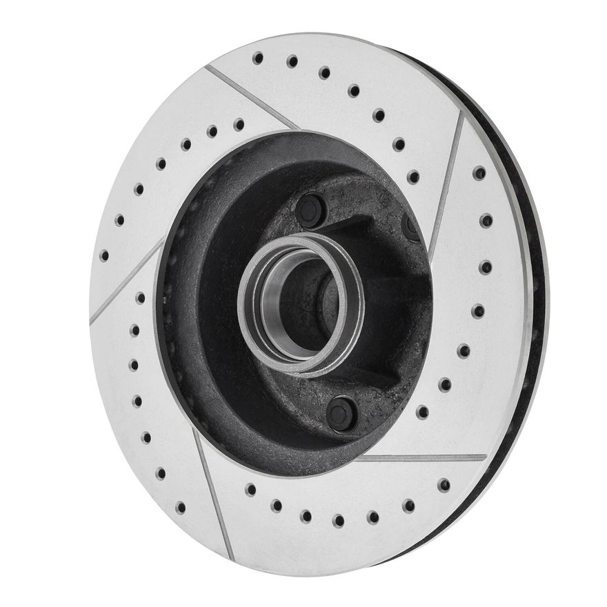 Front Drilled Brake Rotor - S-5514 x2
