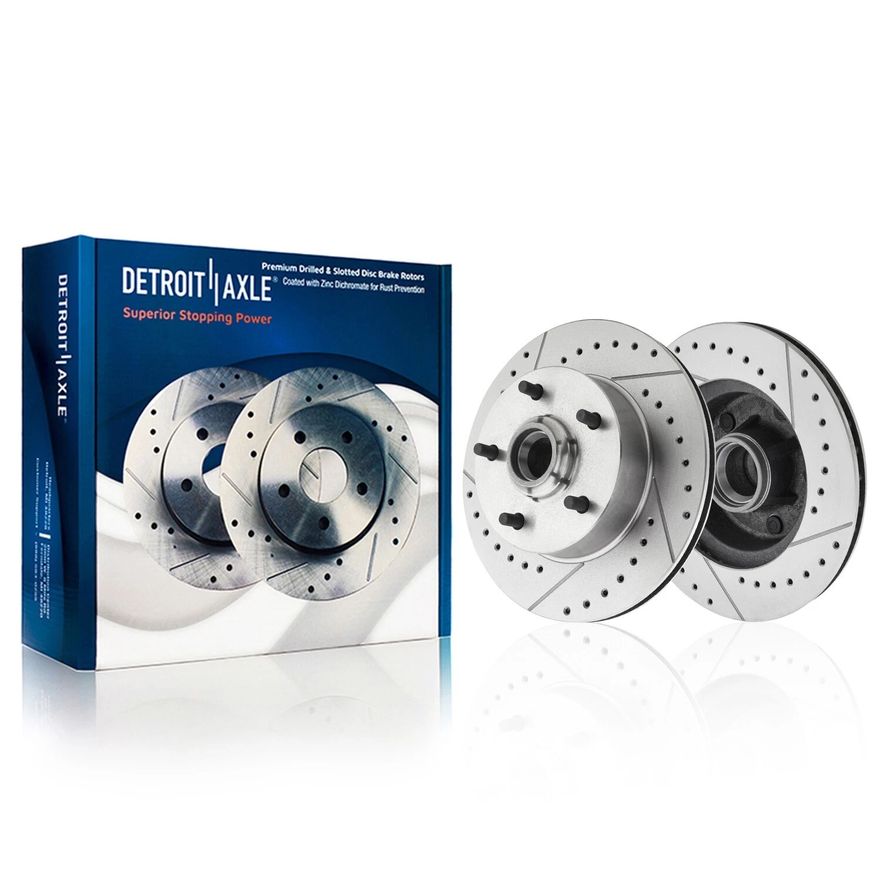 Main Image - Front Drilled Brake Rotors