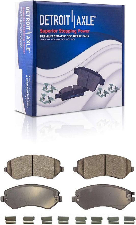 Front Ceramic Brake Pad - P-856 x2