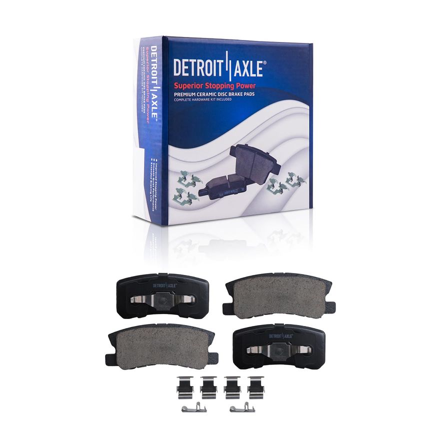 Rear Ceramic Brake Pads - P-868 x2