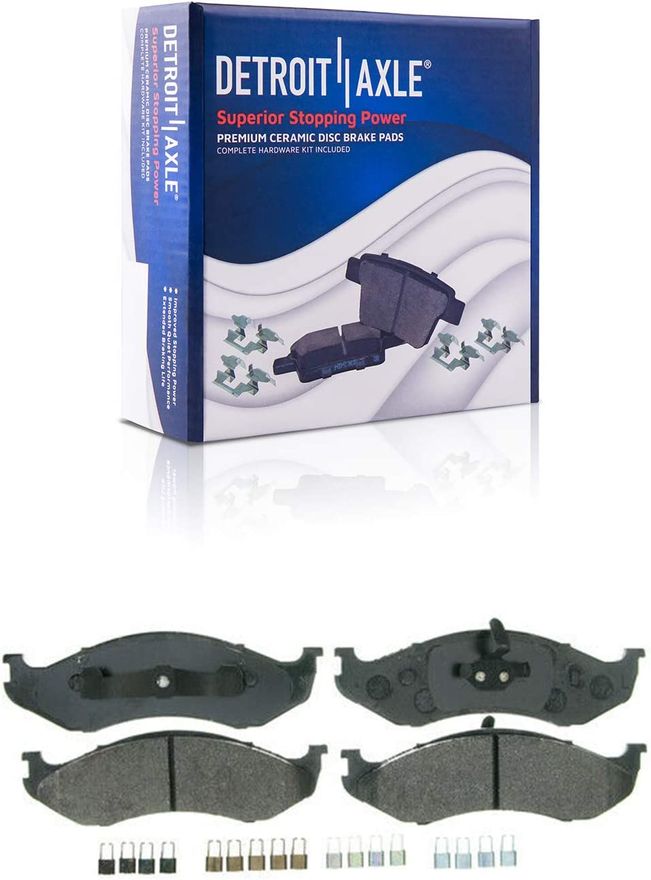 Front Ceramic Brake Pads - P-477 x2