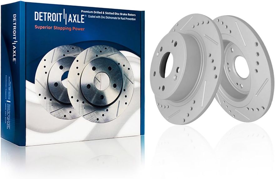 Main Image - Front Drilled Disc Brake Rotors