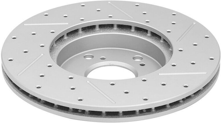 Front Drilled Disc Brake Rotor - S-800041 x2