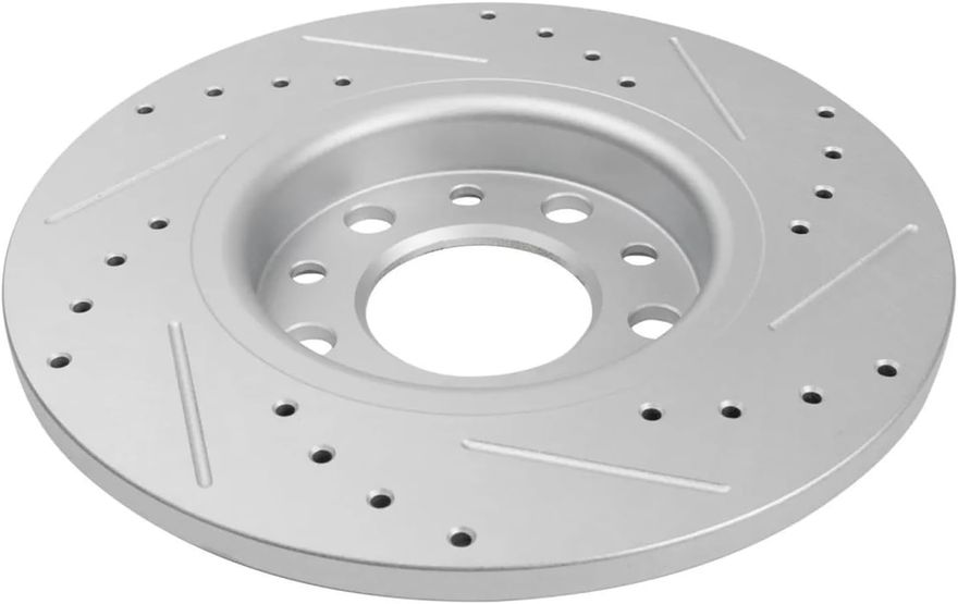 Rear Drilled Disc Brake Rotor - S-800022 x2