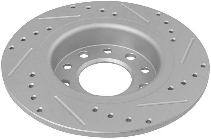 Rear Drilled Disc Brake Rotor - S-800032 x2