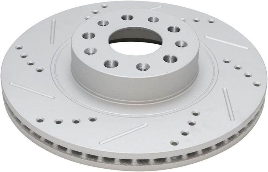 Front Drilled Disc Brake Rotor - S-800144 x2