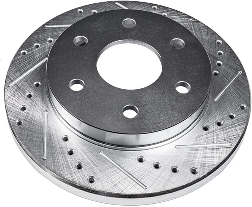 Rear Drilled Disc Brake Rotor - S-800159 x2