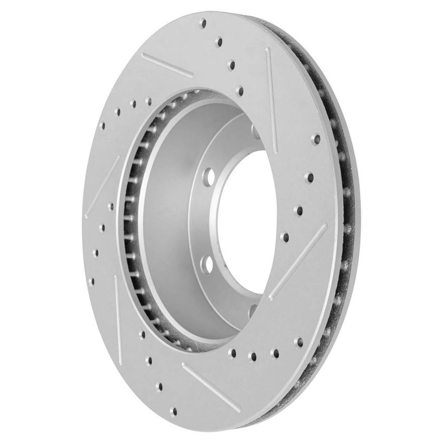 Front Drilled Disc Brake Rotor - S-800175 x2