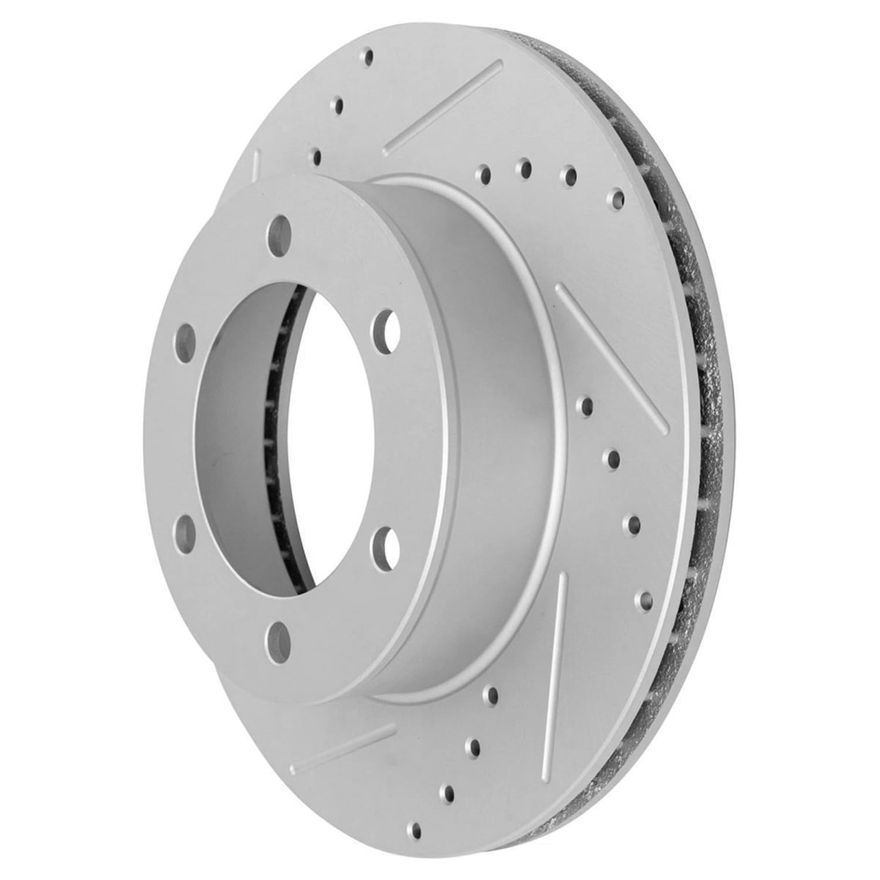 Front Drilled Disc Brake Rotor - S-800175 x2