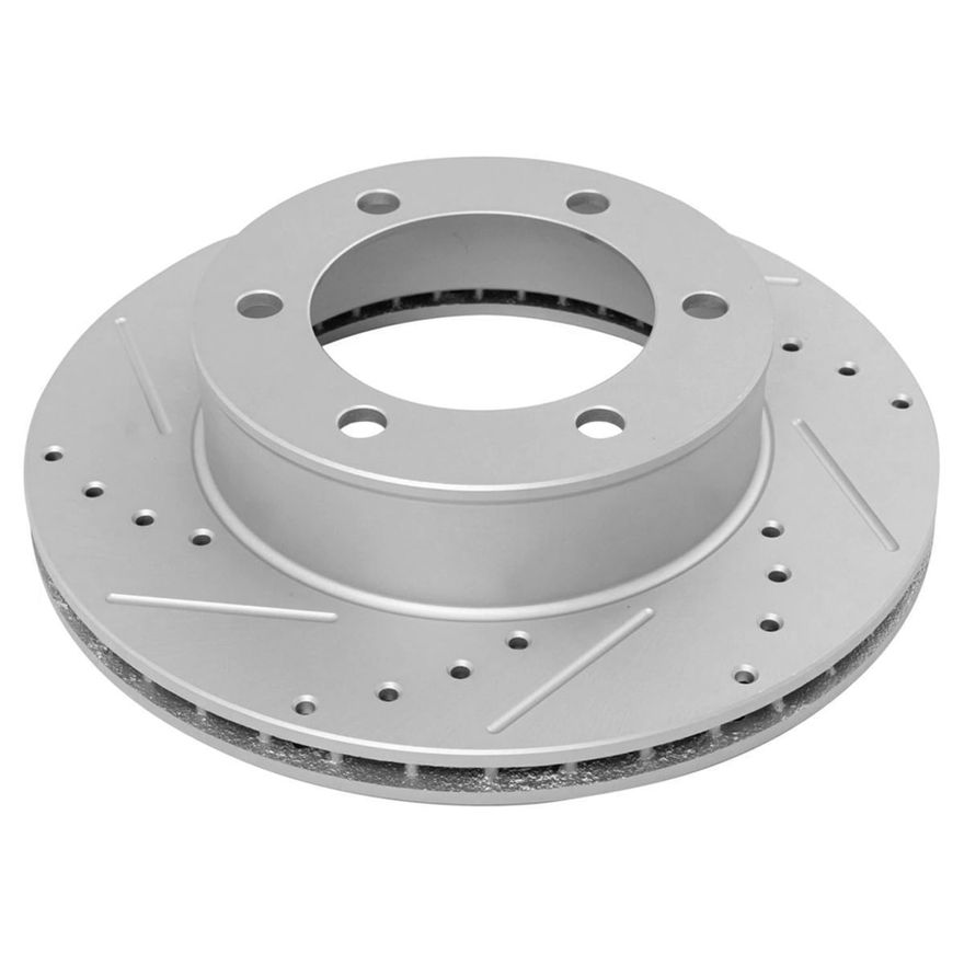 Front Drilled Disc Brake Rotor - S-800175 x2