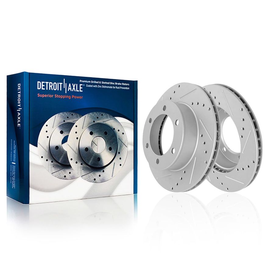 Main Image - Front Drilled Disc Brake Rotors