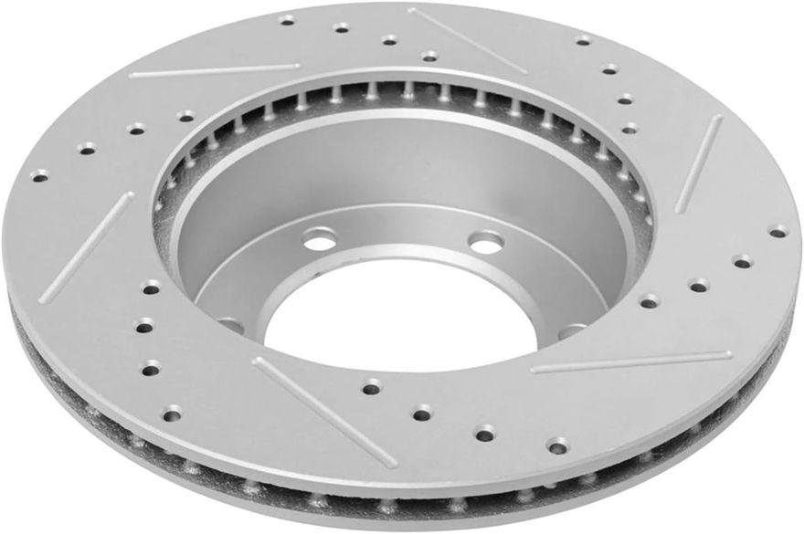 Front Drilled Disc Brake Rotor - S-800295 x2