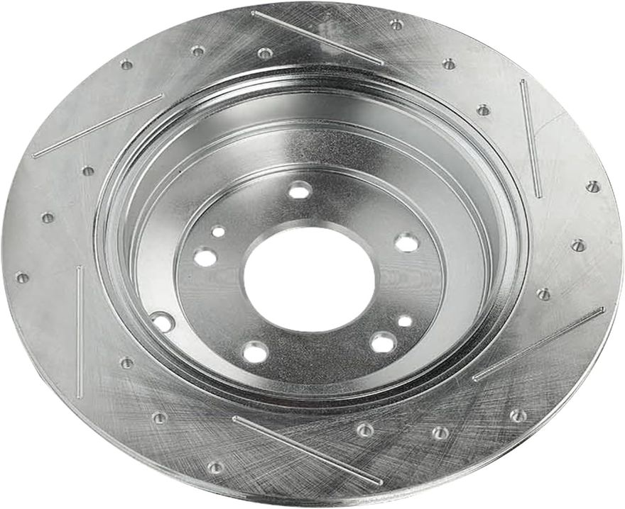 Rear Drilled Disc Brake Rotor - S-800314 x2