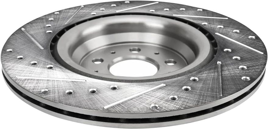 Rear Drilled Disc Brake Rotor - S-982781 x2