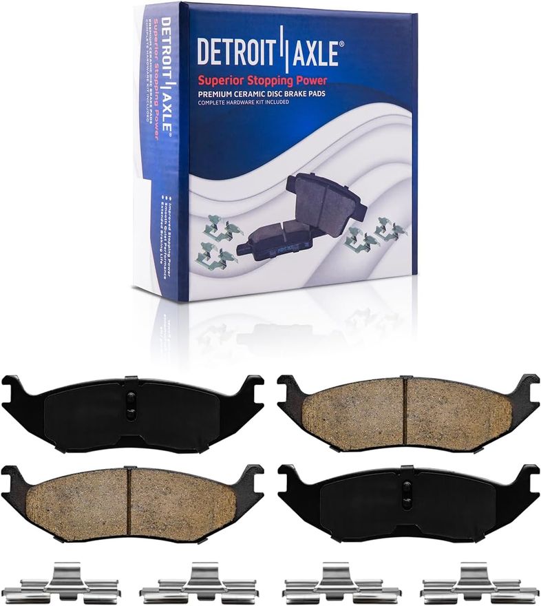 Rear Ceramic Brake Pad - P-967 x2