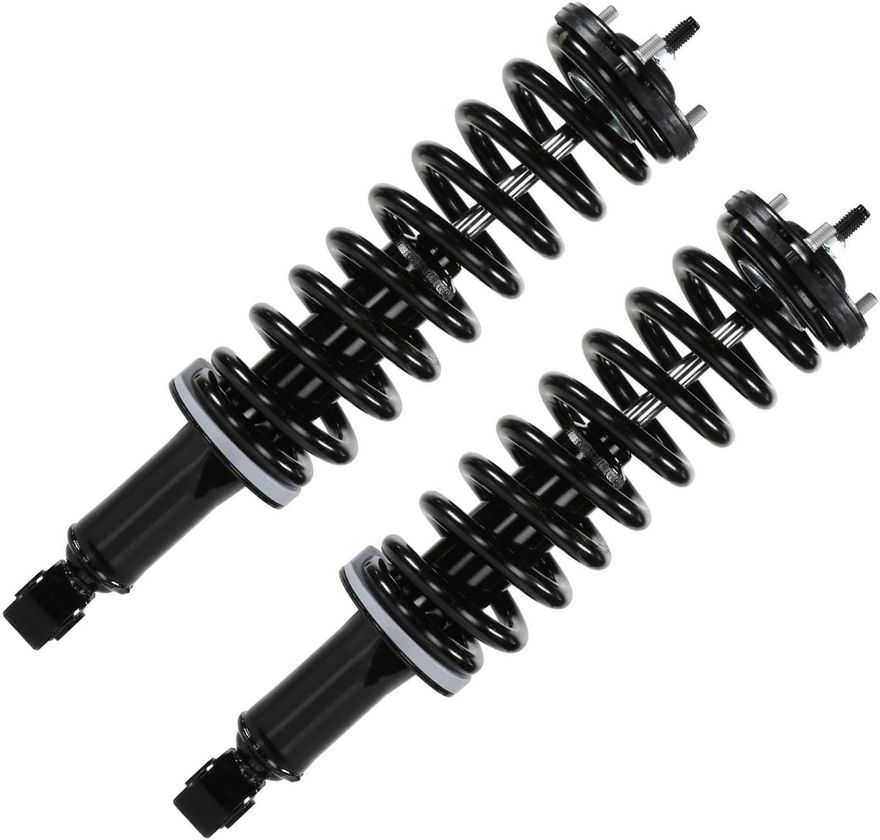 thumbnail interactive-video image 1 of Front Complete Struts With Coil Springs For Volvo S80 V70 2007-2013 – Pair, Gas Charged 1 of 5