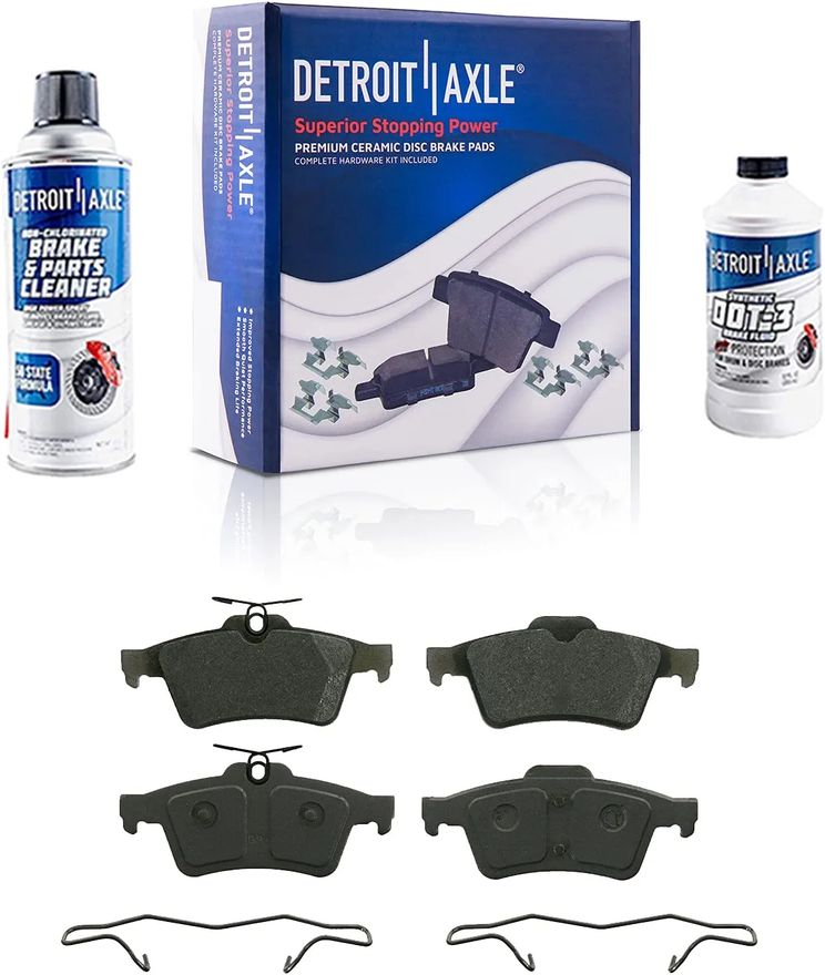 Rear Ceramic Brake Pads - P-1095 x2