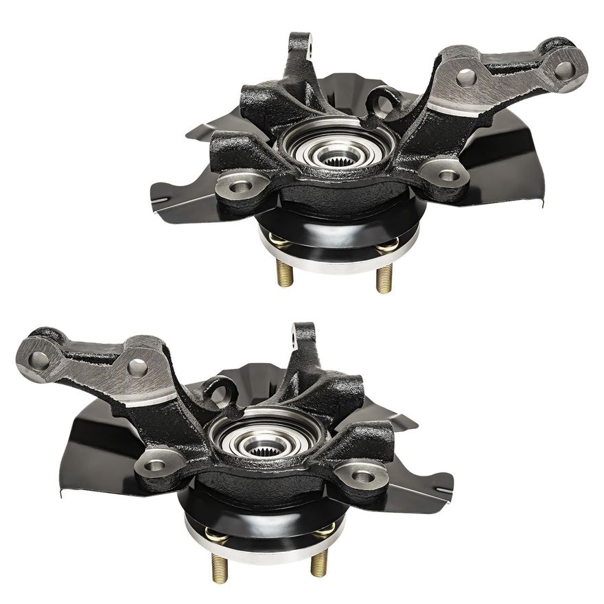 Front Knuckle and Wheel Hub - KA053 / KA054