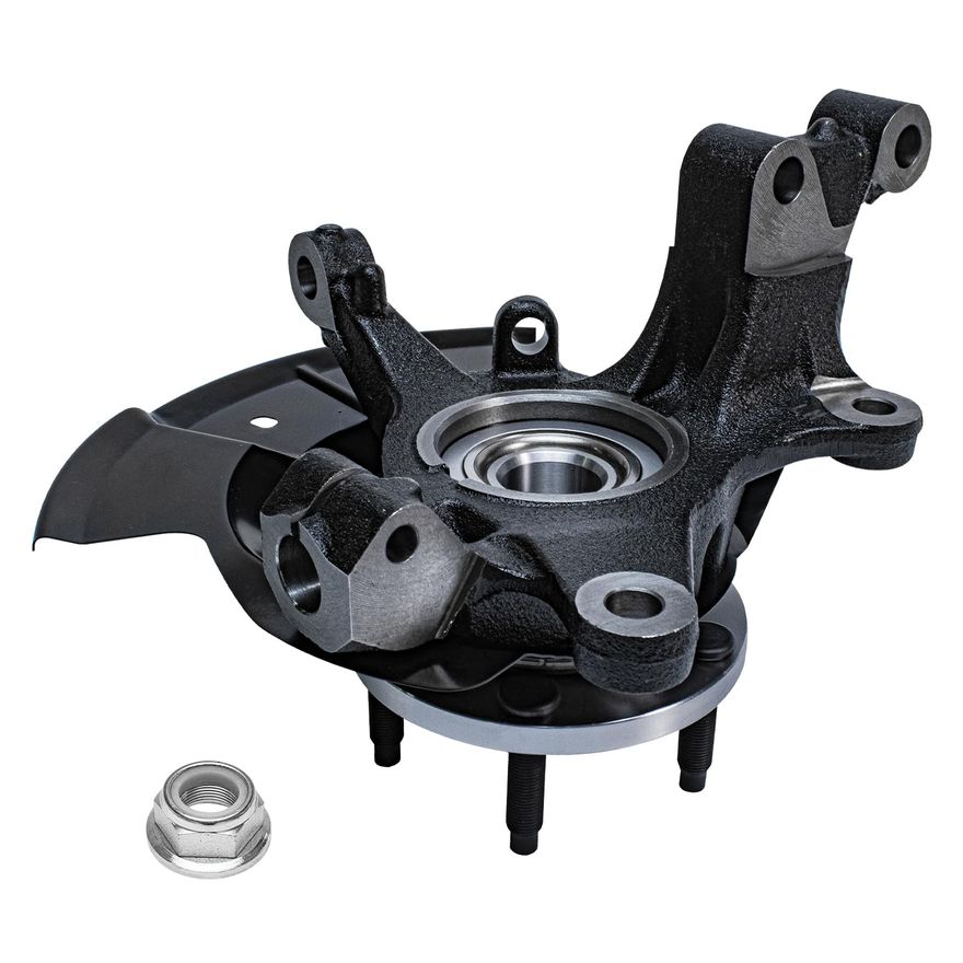 Front Left Knuckle and Wheel Hub - KA055