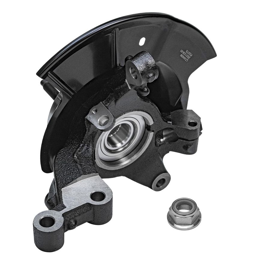 Front Right Knuckle and Wheel Hub - KA056