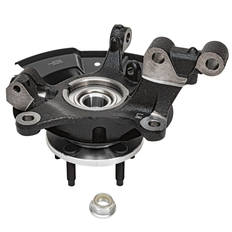 Front Left Knuckle and Wheel Hub - KA057