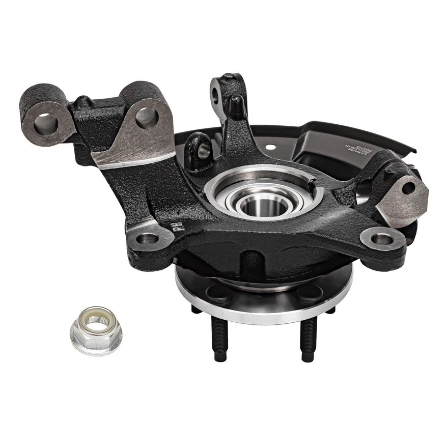 Front Right Knuckle and Wheel Hub - KA058