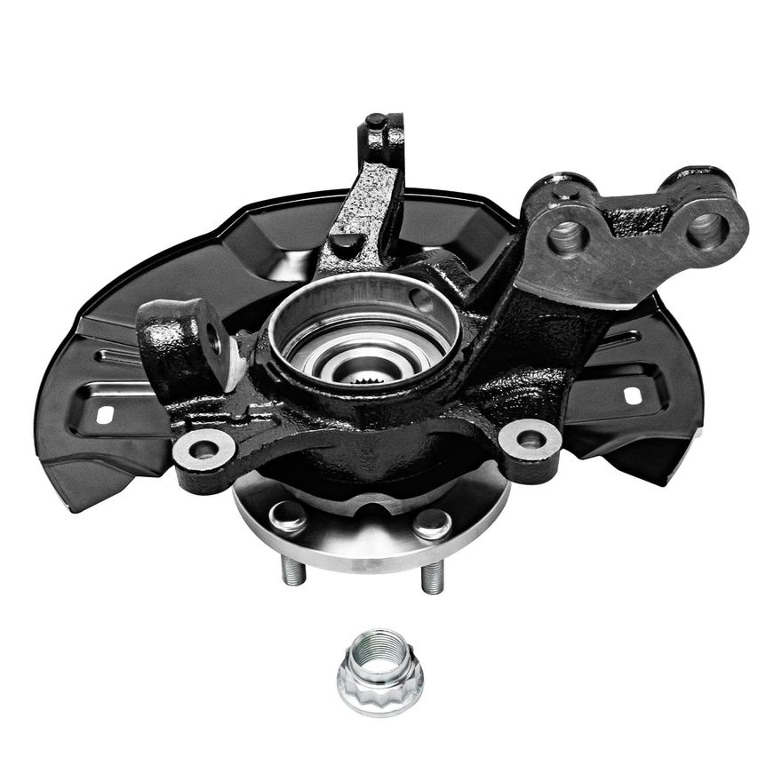 Front Knuckle and Wheel Hub - KA067 / KA068