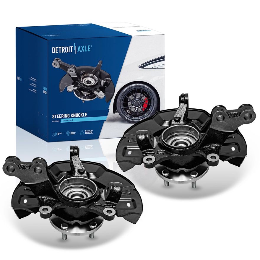 Main Image - Front Knuckles and Wheel Hubs