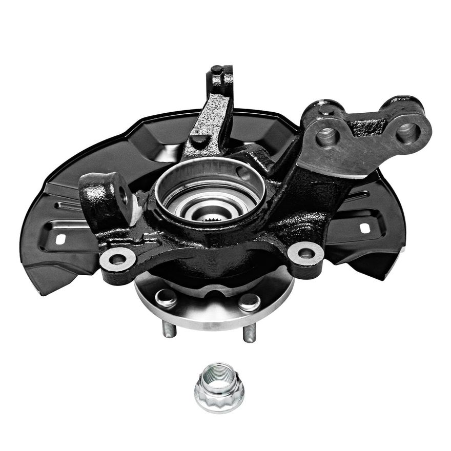 Front Left Knuckle and Wheel Hub - KA067