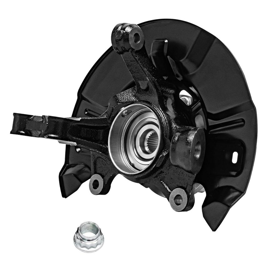 Front Right Knuckle and Wheel Hub - KA068