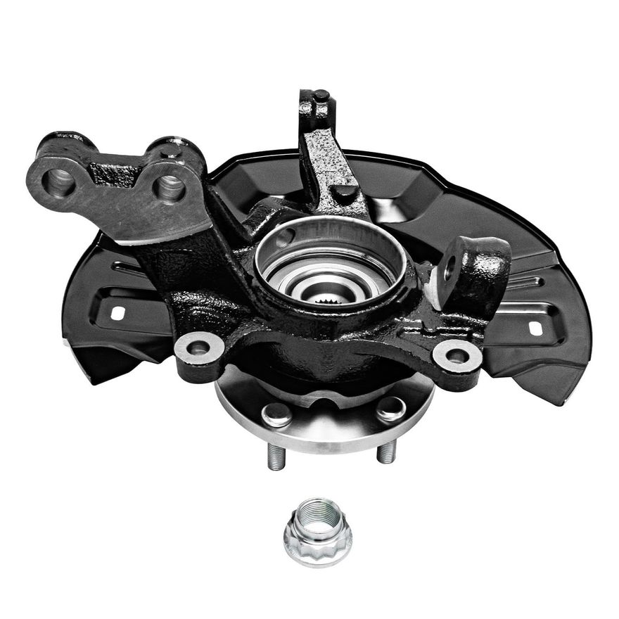 Front Right Knuckle and Wheel Hub - KA068