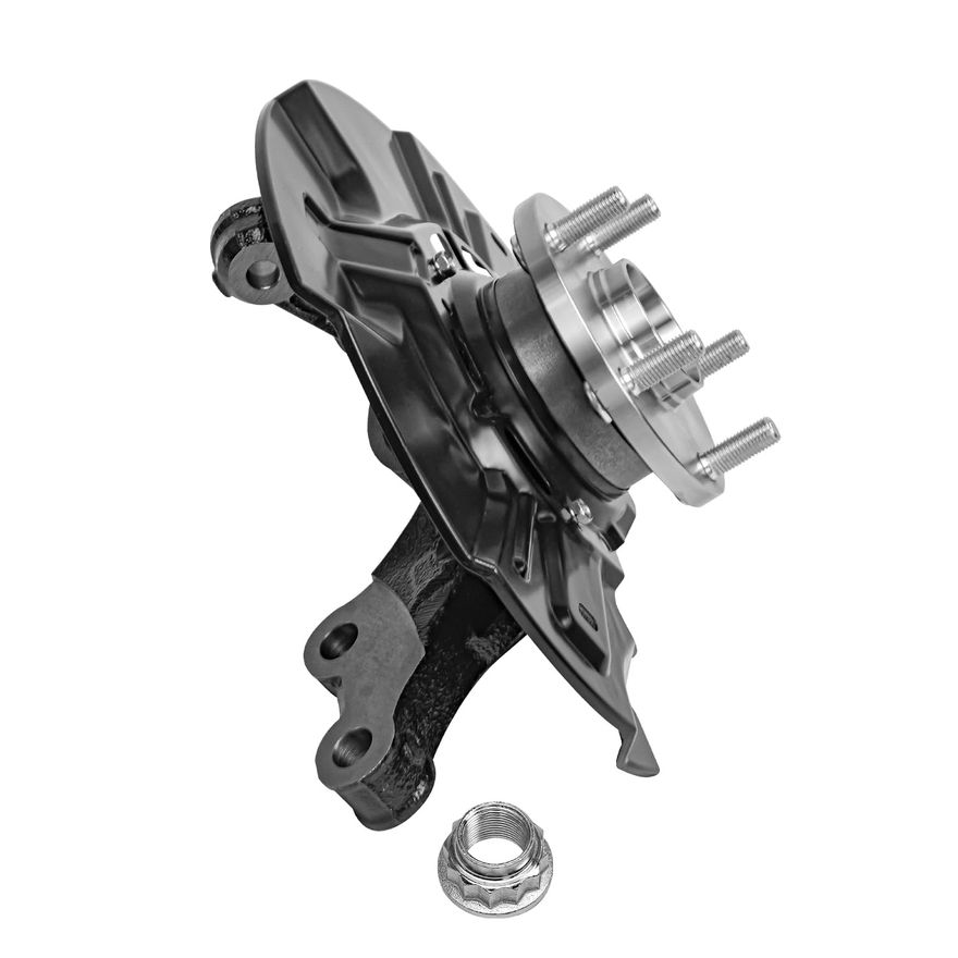 Front Left Knuckle and Wheel Hub - KA069