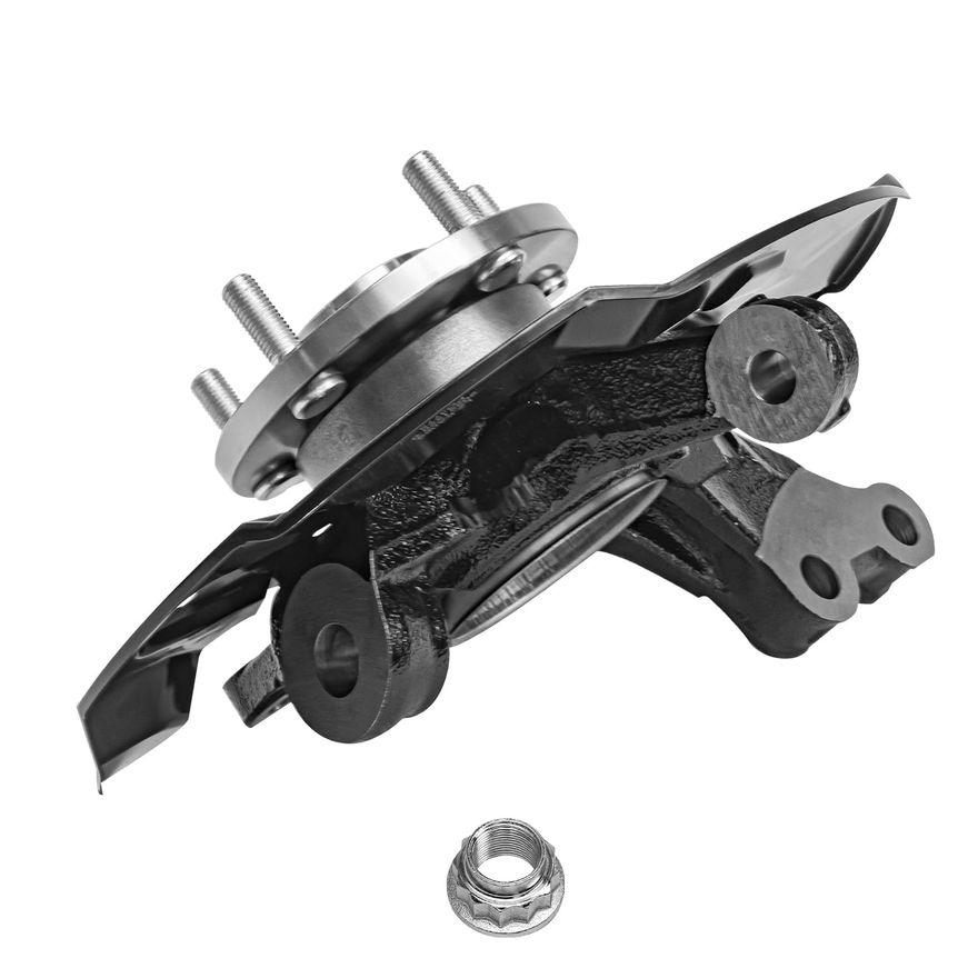 Front Left Knuckle and Wheel Hub - KA069
