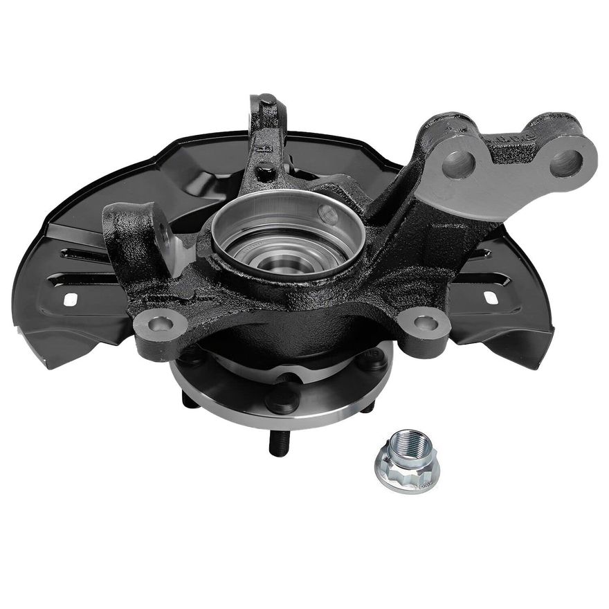 Front Left Knuckle and Wheel Hub - KA069