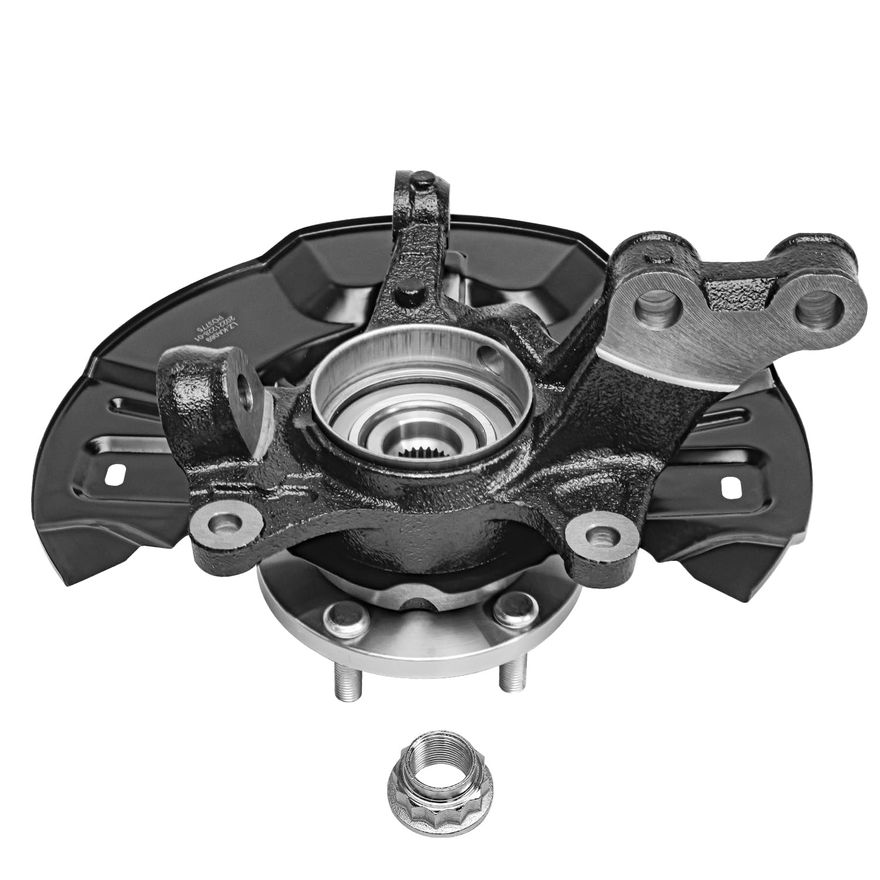 Front Left Knuckle and Wheel Hub - KA069