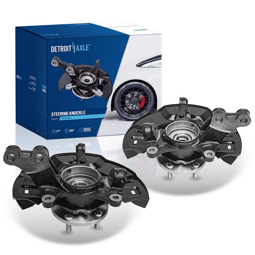 Main Image - Front Knuckles and Wheel Hubs