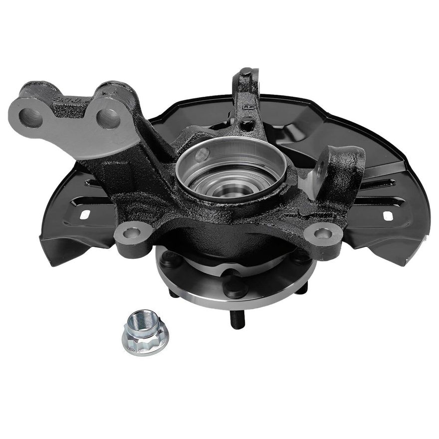 Front Right Knuckle and Wheel Hub - KA070