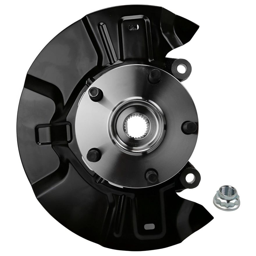 Front Right Knuckle and Wheel Hub - KA070