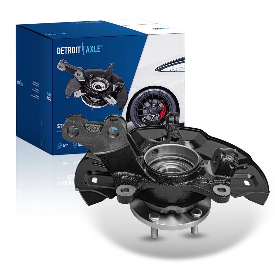 Main Image - Front Right Knuckle & Wheel Hub