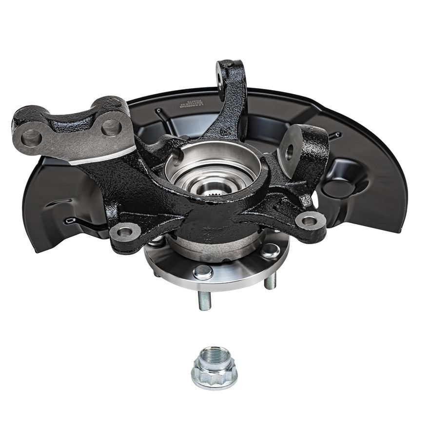 Front Right Knuckle and Wheel Hub - KA686248