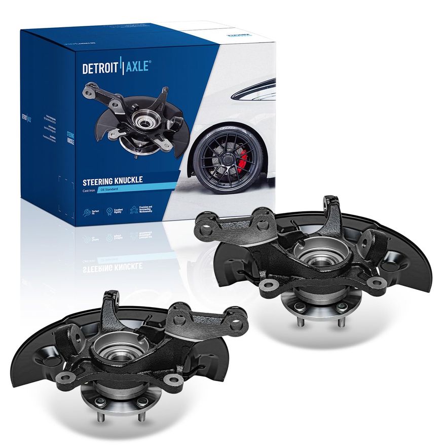 Main Image - Front Knuckles & Wheel Hubs
