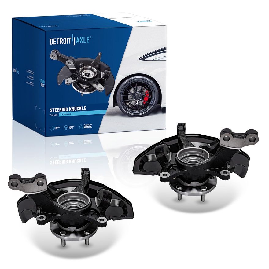 Main Image - Front Knuckles and Wheel Hubs