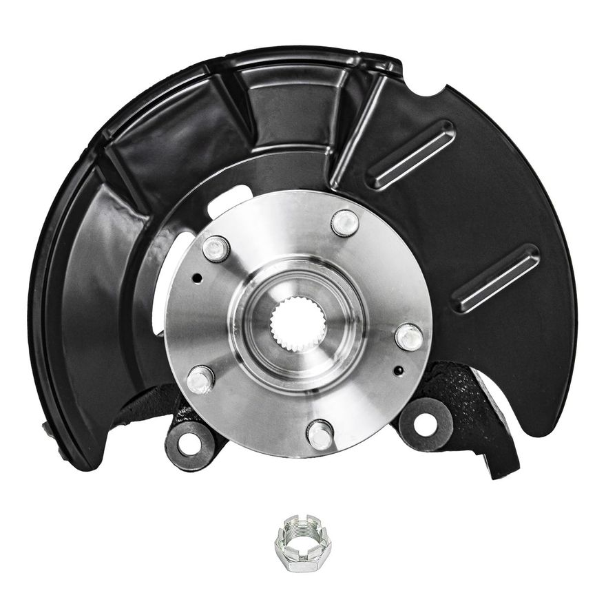 thumbnail image 2 of ECCPP Wheel Hub And Bearing Assembly Front Left Right 517501P000 Fit For Hyundai Elantra 2011-2012,for Hyundai Veloster 2012 Base,for Kia Forte 2017-2018 S 5 Lugs Wheel Bearing Hubs Non-ABS 2pcs 2 of 9