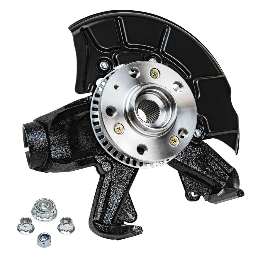 Front Left Knuckle & Wheel Hub - KA698375