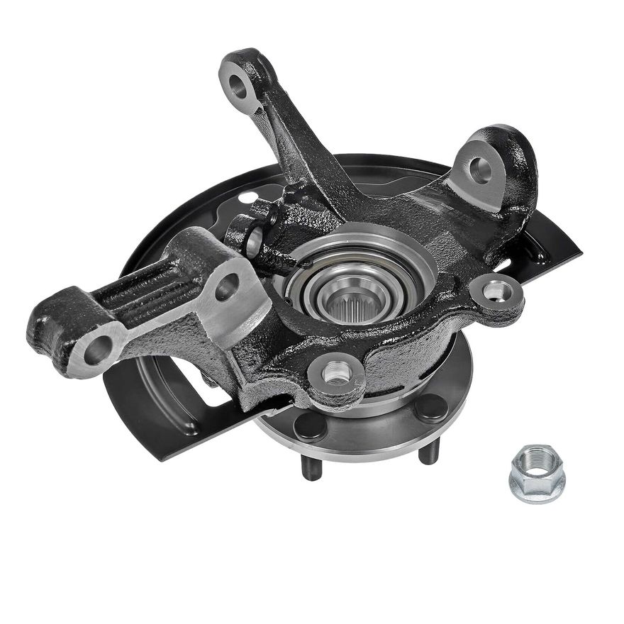 Front Right Knuckle & Wheel Hub - KA698378