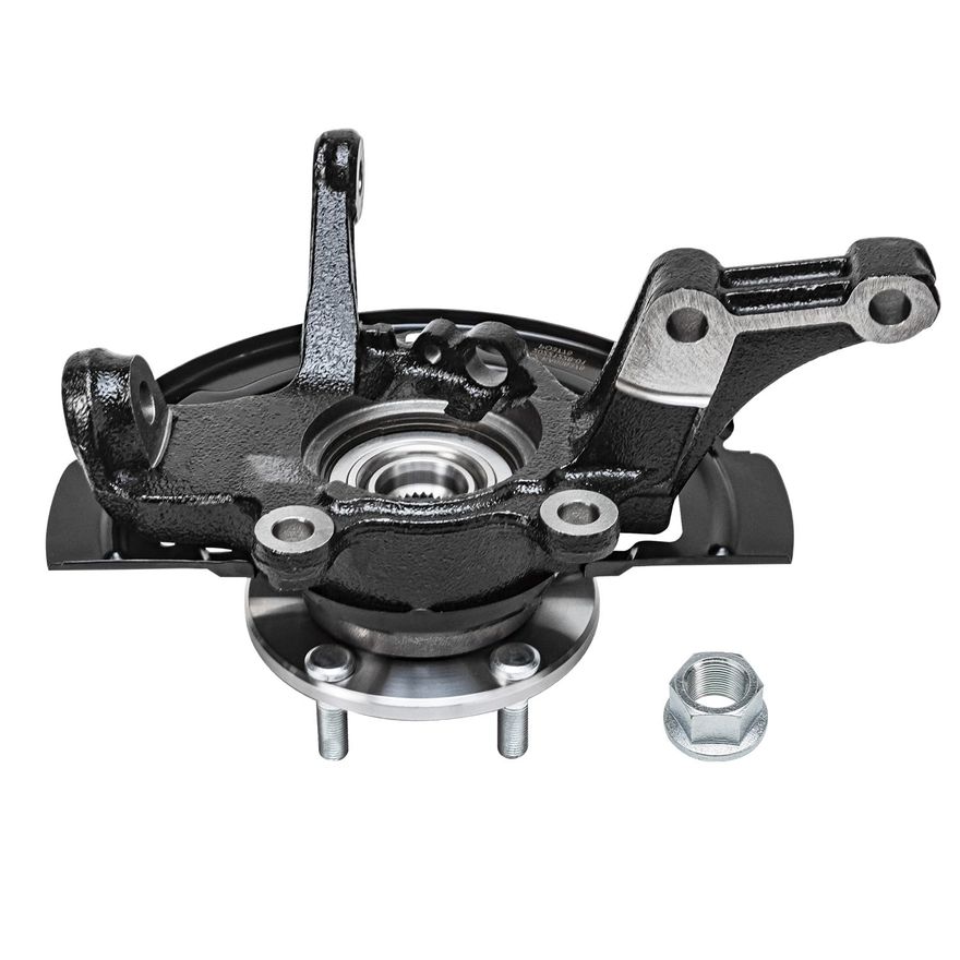 Front Left Knuckle & Wheel Hub - KA698379