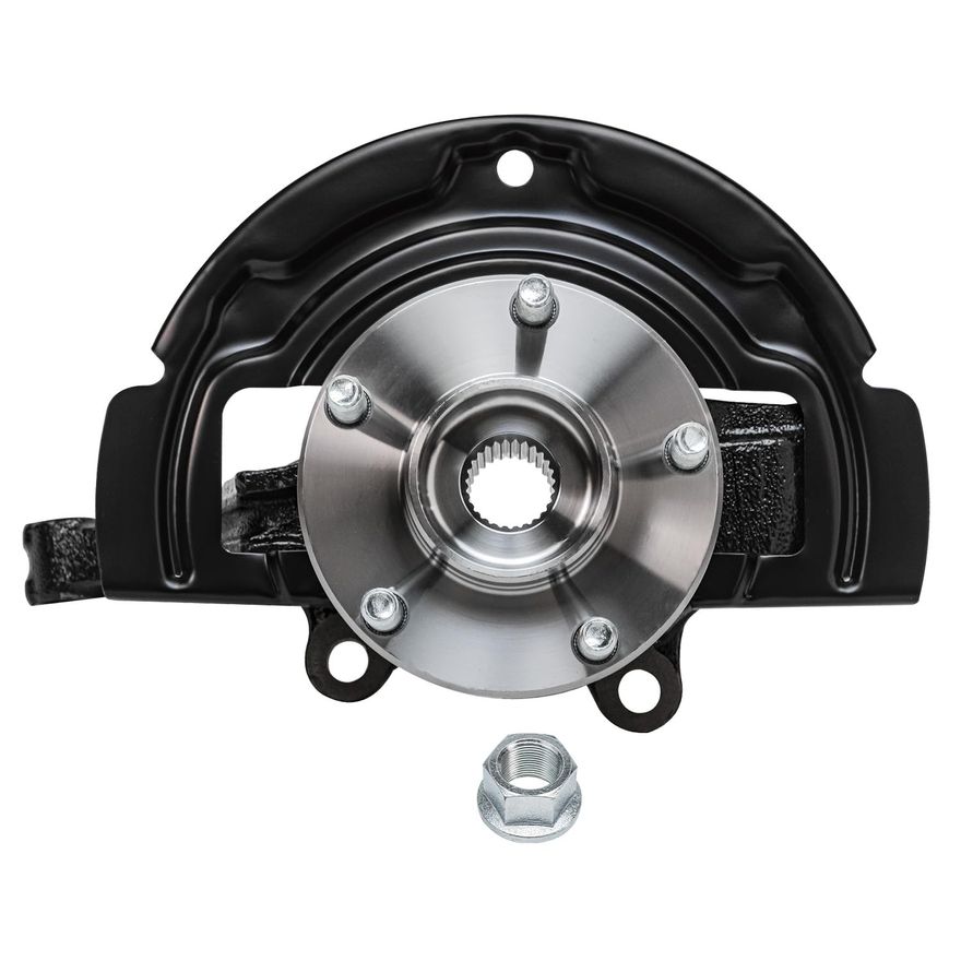 Front Left Knuckle & Wheel Hub - KA698379